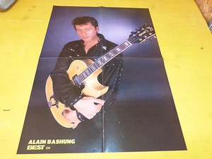 ALAIN BASHUNG - Poster !!! Au verso : CARMEL !!! - Imagen 1 de 2