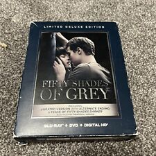 Fifty Shades Of Grey Limited Deluxe BLU-RAY & DVD Digital HD Bonus 