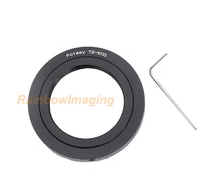FOTASY T T2 T-Mount lens to Canon EF EFS Adapter 760D 70D 1100D 650D 60D 50D 750D 90D
