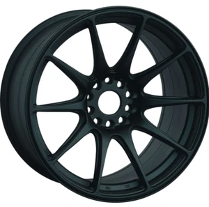 XXR WHEELS 527 Rim 16X8.25 4x100/4x114.3 Offset 0 Flat Black (Quantity of 1) - Picture 1 of 2