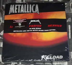 Metallica - ReLoad 4LP 45RPM Vinyl Box (2010 Warner) Bernie Grundman Pressing - Picture 1 of 12