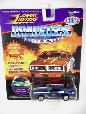 Johnny Lighting Funny Car Legends - Cuentas Max Raymond azules Foto 1 de 2