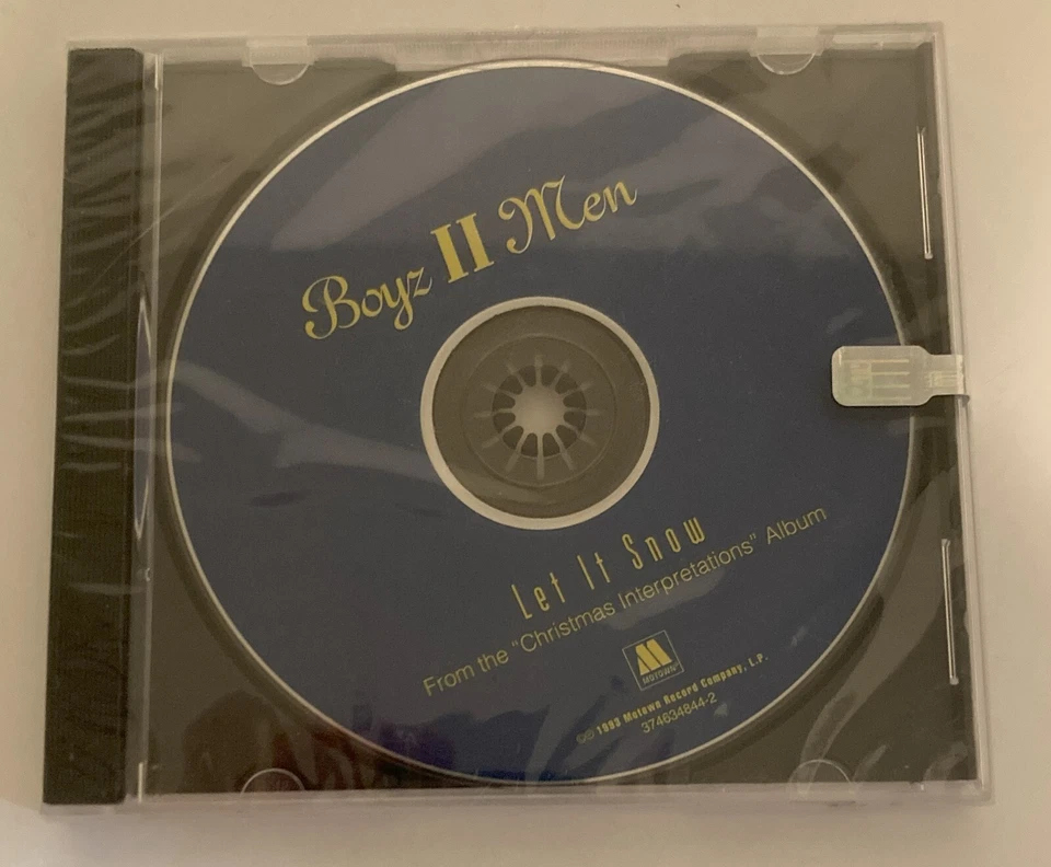 Boyz II Men - Rare 3 Tracks U. K. Promo CD " Let It Snow "---BRAND NEW SEALED Foto 1 de 1