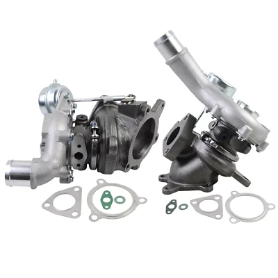 Twin Turbos Turbocharger For 2010-2019 Ford Explorer Flex Lincoln MKS MKT 3.5L Foto 1 de 4