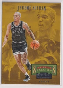 2022-23 Panini Contenders Rookie Stallions #10 Jeremy Sochan - Picture 1 of 1