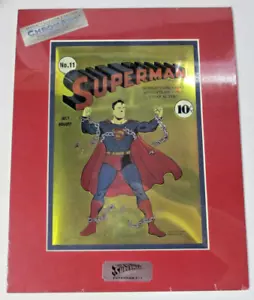 Chromart Chromium Print - Superman No 11 - Zanart DC Comics - New and Sealed - Bild 1 von 7