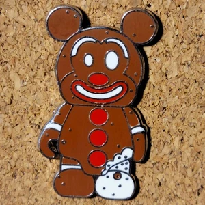 2009 Disney Vinylmation Holiday Gingerbread Man - Mickey Mouse Pin - Bild 1 von 5