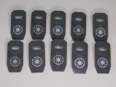 Custom Star Wars Clone Wars Lot of x10 Clone Trooper Shield Accessories! L👀K! - Image 1 of 3