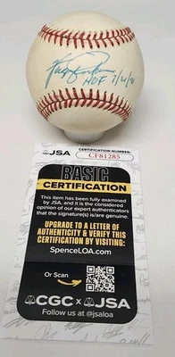 Fergie Jenkins Signed Rawlings Official National League Baseball JSA COA CUBS A4 - Image 1 of 3