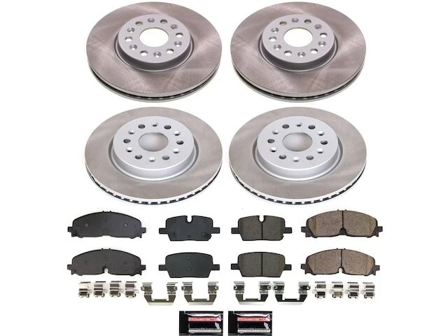 Kit de pastilha de freio dianteiro e traseiro e rotor para 2021-2023 Buick Enclave 2022 XT672XT - Imagem 1 de 1