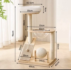 Ultimate Cat Tree - Tower Pawcation - Picture 1 of 4
