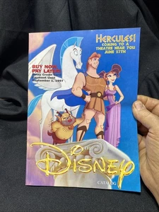 Vintage Disney Catalog 1997 ~ Hercules Pegasus Meg - Picture 1 of 12