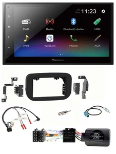 Pioneer USB Bluetooth DAB 2DIN Lenkrad Autoradio für Ford Transit ab 2019 schwar - Bild 1 von 9