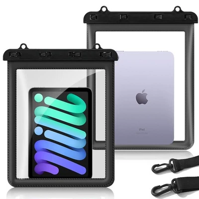 Universal 9.7-11inch Tablet Waterproof Case Dry Bag Pouch For Apple iPad Samsung - Image 1 of 4