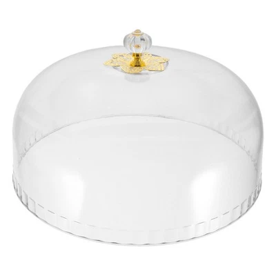 Cúpula para Pasteles - Cubierta Redonda Transparente para Servir Pasteles Cúpula para Comida - Plástico Foto 1 de 4