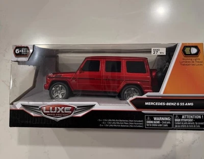 LUXE RC Nikok Red Mercedes-Benz G55 AMG - 1/24 Scale Officially Licensed Lights - Image 1 of 4
