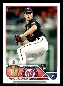 2023 TOPPS CADE CAVALLI 320 MINT RC BASEBALL WASHINGTON NATIONALS - Picture 1 of 2