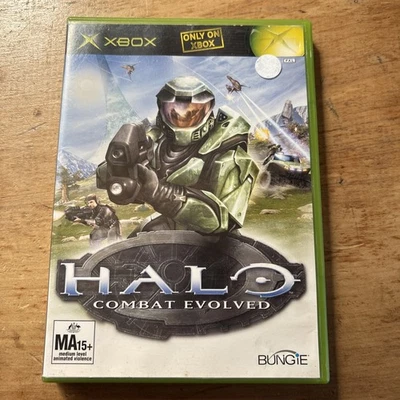 Halo Combat Evolved Microsoft Original Xbox Video Game Free Post - Image 1 of 4
