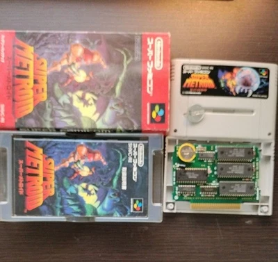 Super Metroid Nintendo Super Famicom Japan Import Free shipping FedEx DHL Tested - Image 1 of 4
