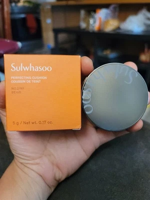 Sulwhasoo Perfecting MINI Cushion 5g Matte, No.21N1 Natural Pink,SPF50+/PA+++ - Image 1 of 4