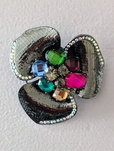 Large Statement Flower Brooch - Picture 1 of 6