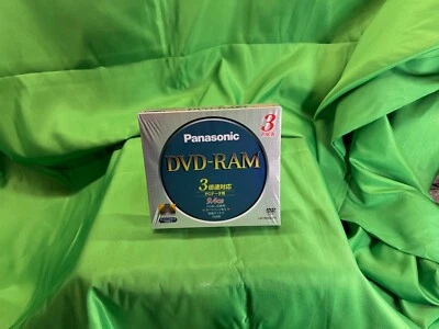 3 PACK -*NEW/SEALED* Panasonic DVD-RAM Double-Sided RW - 3X 9.4GB LM-HB94LP3 - Image 1 of 4