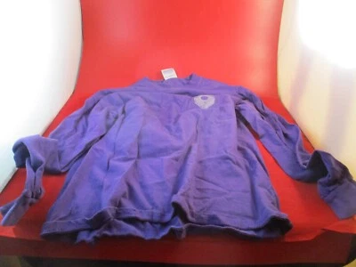 Consola Nintendo Gamecube Sistema E3 Promo Púrpura Manga Larga Camiseta Hombre Mediana Foto 1 de 4