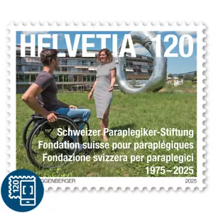 Swiss - Fundación parapléjica suiza 50 años - Imagen 1 de 1