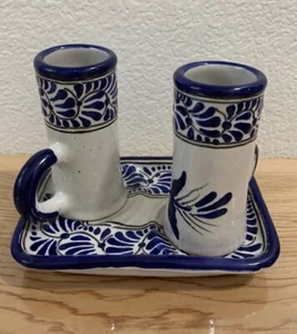 Talavera Pottery Tequila Set 3 pc - Picture 1 of 9