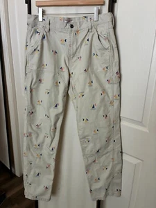 J Crew Wallace & Barnes Sailboat Carpenter Double Knee Pants 36 x 34 - Picture 1 of 5