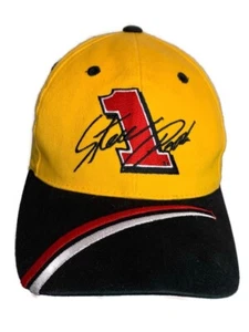 Nascar Hat Penzoil Chase Authentic Steve Park Yellow Trucker Snapback Cap - Picture 1 of 12