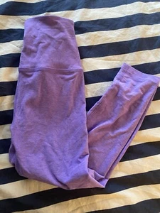 Pre-Owned Beyond Yoga Spacedye Walk & Talk Purple High Waisted Capri Leggings S - Picture 1 of 8