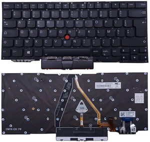 CLAVIER FRANÇAIS LENOVO ThinkPad X1 Yoga 4TH GEN 20SA 20SB 20QF 20QG LED - Picture 1 of 2
