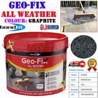 Geo-Fix All Weather Ready Mix Jointing Patio Paving Compound Grout Graphite 14kg
