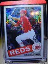 2020 Topps Shogo Akiyama #CPC-20 1985 RC Rookie Mojo Refractor Cincinnati Reds