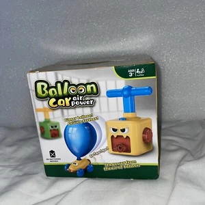 Inertial Balloon Air Powered Car Science Intelligence Educational Toys Set - Picture 1 of 3