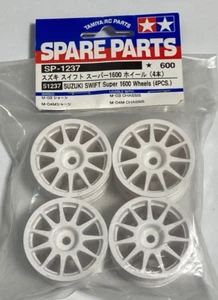 NEW IN PACKAGE TAMIYA 51237 SUZUKI SWIFT 1600 WHEELS  (4PCS) M03  M04  M CHASSIS - Picture 1 of 4