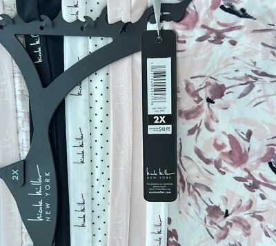 NWT 5pc Nicole Miller Soft Full Briefs Panties Light Plus Sz 2X Polyester - Image 1 of 4