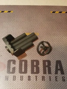 GI JOE ~ 1985 HIDROALA COBRA MORAY ~ LOTE DE PIEZAS ~ CAPITANES DE ASIENTO DE VOLANTE - Imagen 1 de 1