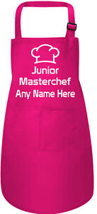 Personalised Kids Apron Junior Masterchef