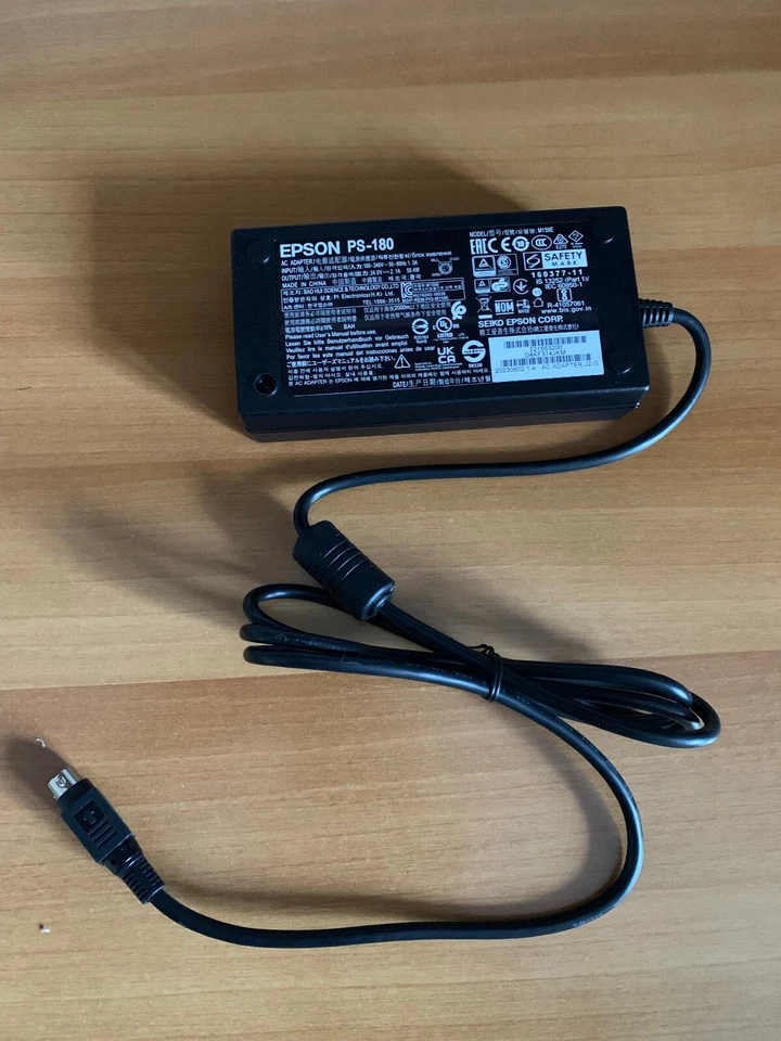 EPSON Alimentatore originale PS-180 24V 1.3A per stampanti fiscali FP81 e FP90 - Immagine 1 di 1