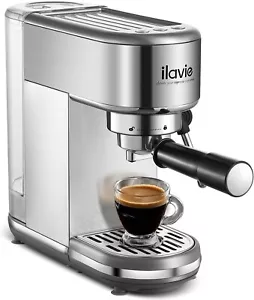 ILAVIE Espressomaschine 20 Bar für Zuhause, Kaffee Espressomaschine mit Ste - Bild 1 von 7