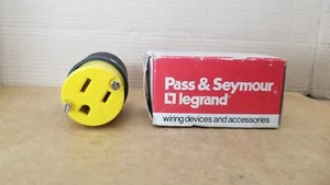 Pass & Seymour 5269-X Steckverbinder 2-polig 3-adrig Masse 15A 125V, NOS - Bild 1 von 16