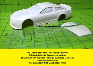 KAROSSERIE - RESIN 2013-2017 NASCAR FORD FUSION STOCK CAR BODY - 1/24 - Bild 1 von 11