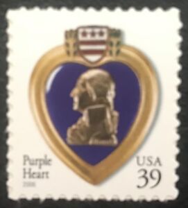 2006 Scott #4032 - 39¢ - PURPLE HEART - Single Stamp - MNH