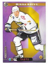 2000-01 Finnish CardSet #222 Mikko Koivu TPS, Minnesota Wild     FIRST CARD
