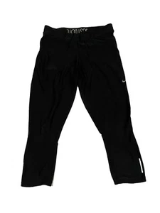 Nike Dri Fit Athletic Legging Pants Black Women’s Size XL 28x24 Good Condition  - Picture 1 of 9