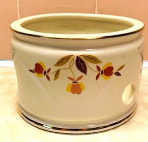 VINTAGE JEWEL TEA AUTUMN LEAF ROUND WARMER - Picture 1 of 4