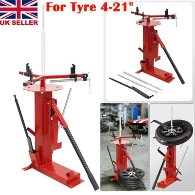 Manual Tyre Changer Motorcycle ATV Bike Motorbike Go Kart up to 21" Wheel Change - Image 1 of 4