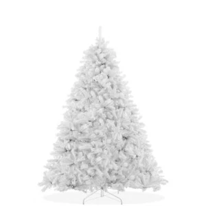 Spruce Realistic Artificial Holiday Christmas Tree with Metal Stand - Picture 1 of 43